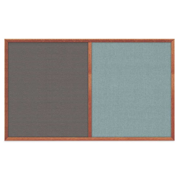 Slim Style Indoor Enclosed Corkboard, 24